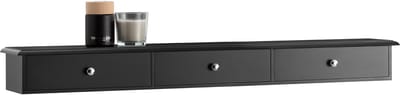 SoBuy FRG43-L Wandkast met 3 laden hangende kledingkast badkamergarderobe wandplank Wandgarderobe BHT ca. : 93x10x15cm