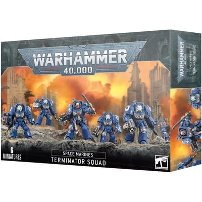 Figurine Games Workshop Warhammer 40k - Space Marines Escouade de Terminators