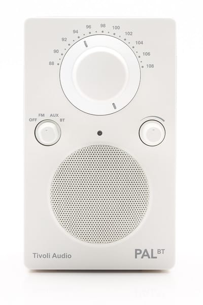 Tivoli Audio - PAL BT - Draagbare radio met FM, AM en Bluetooth - White