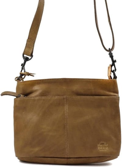 Bear Design Ashley Leren Schoudertas - Taupe