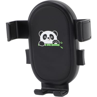 Motorfiets Stuurpen Telefoonhouder Schokabsorberend Snelontgrendelend Scooter Telefoonhouder Cartoon Bedrukt voor black