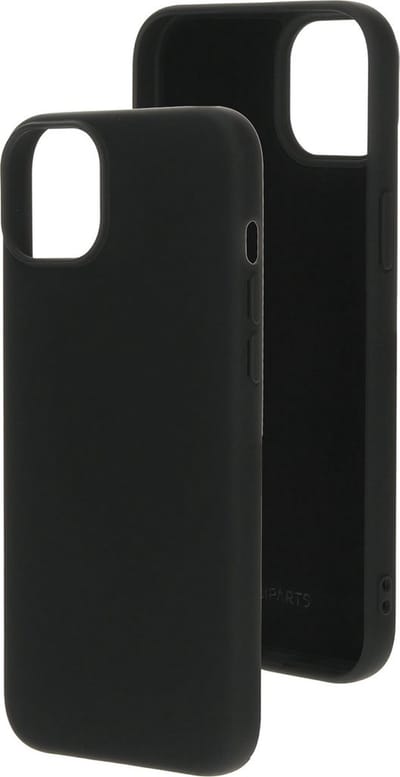 Mobiparts hoesje geschikt voor de Apple iPhone 15 Plus - Siliconen - Zwart