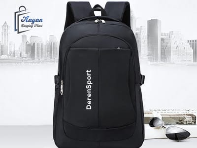 Urban Rugzak 10L – Schoolrugzak met 2 Vakken – Laptop Rugtas tot 15 inch – Jeugd & Sport Backpack – Zwart – 76157