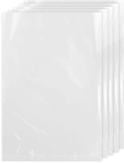 5 stuks groot doorzichtige opbergzakken, 100 x 150 cm, plastic zakken, herbruikbare verhuiszakken voor dekbedden, kleding, trusters, koffers, groot pluche dieren