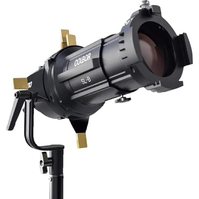 COLBOR SL20-B Spot Optique Monture Bowens Spot Conique Snoot Kit Modificateur de Lumière Projection pour noir