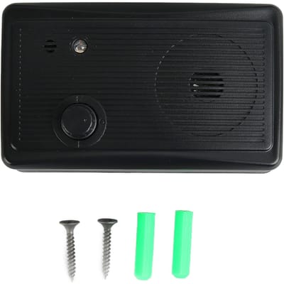 Barking Box Ultrasone Verstelbare Blaffende Controle Stop Blaffen Hond Apparaten voor Buiten black
