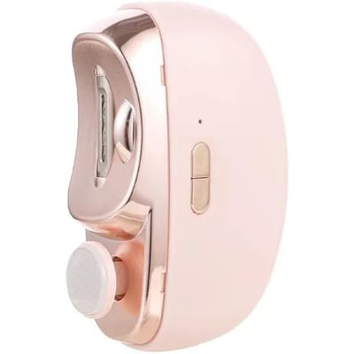 1 Stuks Automatische Nagelsverzorgingskit Manicure Nagelknipper Slijper Voor Volwassene Baby Vinger Teen Schaar Pedicure Nagelsnijder roze