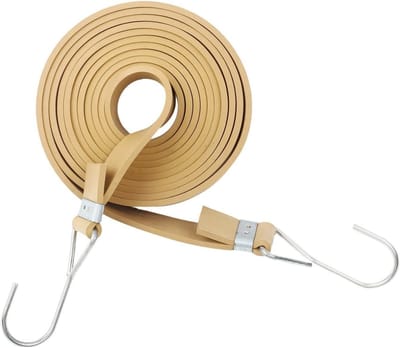 Elastische Bungee Touwen - Spanbanden Bagage - Items Vastzetten - Zwaar Gebruik - 2.5 Meter - Khaki