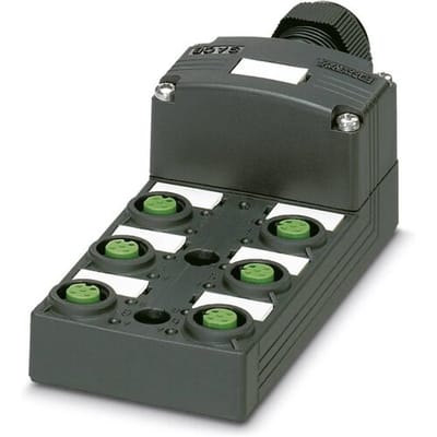 Phoenix Contact SACB-6/12-SC SCO P 1452958 Passieve sensor/actorbox M12-verdeler met kunststof schroefdraad 1 stuk(s) Piece