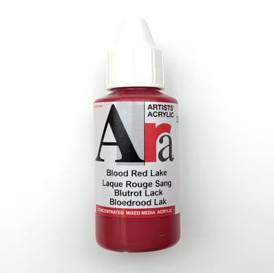 Acrylverf Ara 100ml - Bloedrood Lak - D137