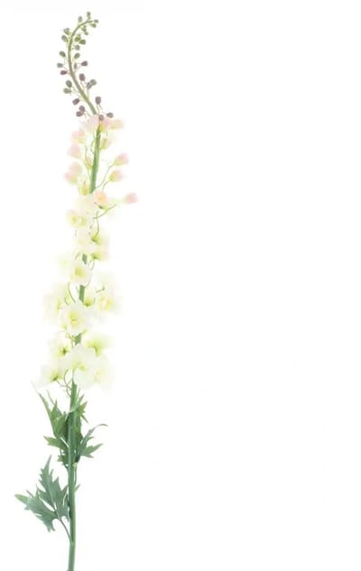 Kunstbloem Giant Delphinium Linus Cream/Pink - 137 cm