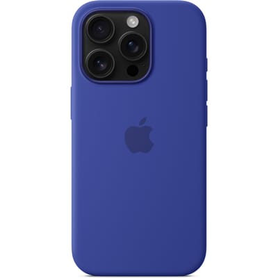 Apple Silicone Backcover MagSafe voor de Apple iPhone 16 Pro - Ultramarine