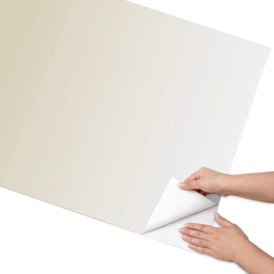 Coloray Meubel Wrap Folie - Beige Meubelfolie - 75x150 cm - Decoratiefolie Beige kleurovergang - Meubel Wrap Folie - Minimalist Meubelfolie - Plakfolie Meubels - Keuken decoratie - Achtergronden en patronen