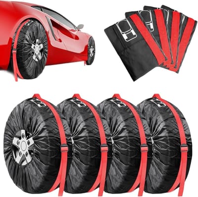 Bandentassen Set - Bandenhoezen Opslag - Schoon Transport - Waterdicht Stofdicht - 19-23 Inch