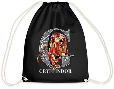 Harry Potter Gryffindor Coat of Arms Monochrome Gymtas