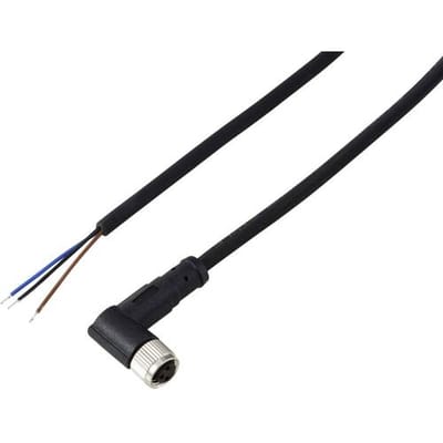 TRU COMPONENTS TC-13748760 Aansluitkabel M8 x 1 Aantal polen (sensoren): 3 Bus, haaks 2 m 1 stuk(s)