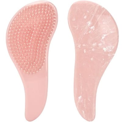 Peigne souple antistatique pour cheveux, brosse à cheveux, peigne démêlant, peigne de douche, peigne de massage, accessoires de coiffure pour salon de coiffure rose