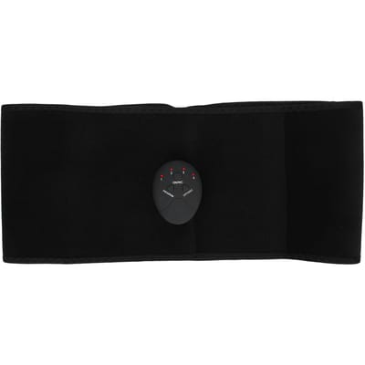 Fitness Trainings Tailleband Stof Zonder Gel Thuis Buikspier Oefenapparatuur black