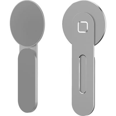Magnetische Laptop Telefoonhouder voor IOS Telefoon 12 13 Sterke Magnetische Kracht Aluminiumlegering Laptop Zijkant