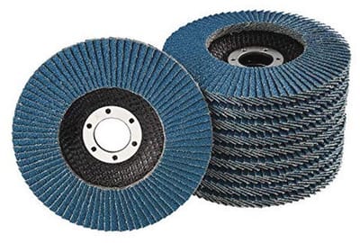 Professionele lamellenschijven Ø 125 mm, korrel 40, voor haakse slijpers