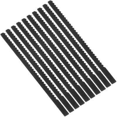 Mini Jigsaw Blades voor Houtbewerking - 10 Stuks - Geschikt voor PVC, Kunststof en Zacht Materiaal Snijden