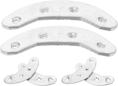 Hielbeschermers - Schoen reparatie - Voorkom blaren - Roestvrij staal - 6 stuks - Zilver