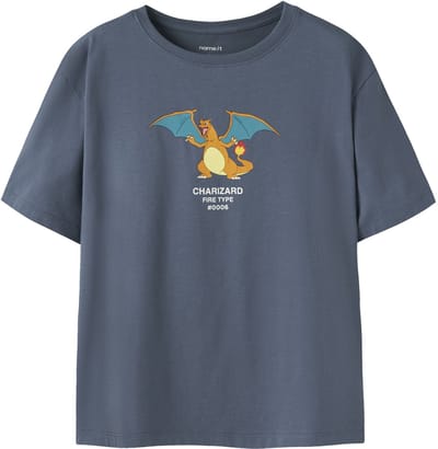NAME IT - NKMJYK POKEMON SS NREG TOP BOX NOOS SKY - Jongens - T-shirts