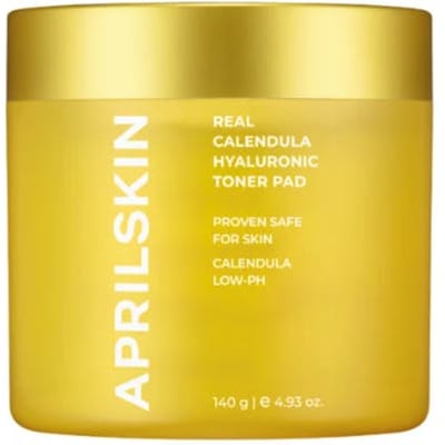 APRILSKIN Real Calendula Hyaluronic Toner Pad 60 st