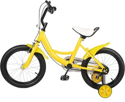 16 inch Uniseks Kinderfiets voor Jongens en Meisjes met Afneembare Stabilistor