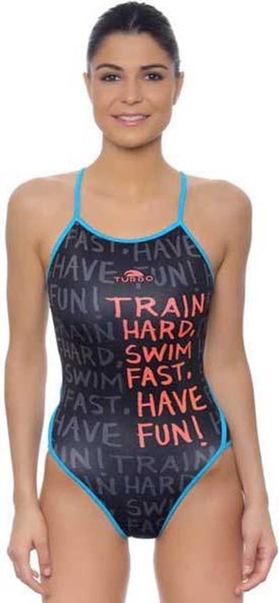 Turbo Train Zwemkleding Zwart S Vrouw