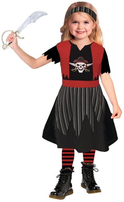 Pirate of the sea kostuumset voor meisjes