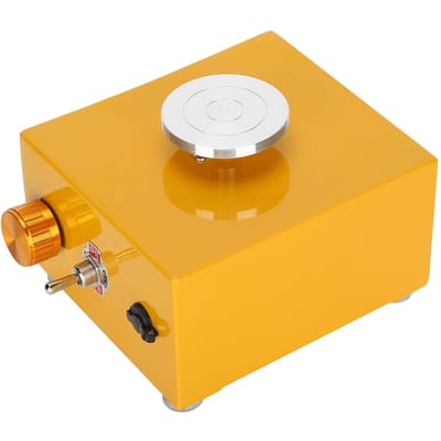 Klei Vormmachine Mini Pottenbakkersschijf DIY Knutselaccessoires met 10cm Draaischijf 100‑240V EU Stekker US Plug