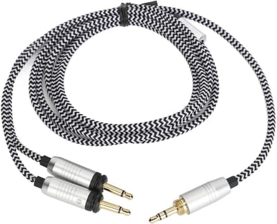 Dailygoody - Hoofdtelefoonkabel - Geluidssnoer - 130 Cm - Plug en Play - Audiokabel - Geschikt voor Focal Hoofdtelefoons