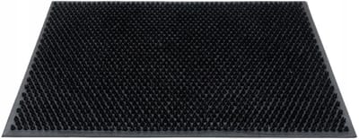 Texas Trawka Serie - Deurmat - 40x60 cm - Weerbestendig - Zwart