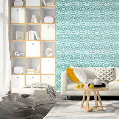 Behang-effect sticker - SOLVEIG - 30x30cm