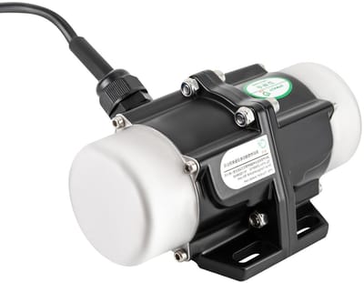 Vibratiemotor - Elektrische Motor - Materiaal Transport - Hoge Frequentie - 60W 3000 RPM - Zwart