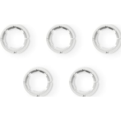 Pakket met 5 adapters: reserveonderdelen voor de Slimme Radiatorknoppen-RAVL