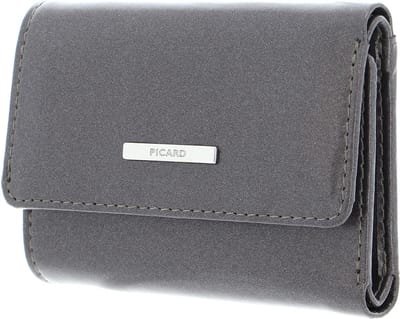 PICARD Leren Portemonnee Offenbach Wallet Oyster Grijs