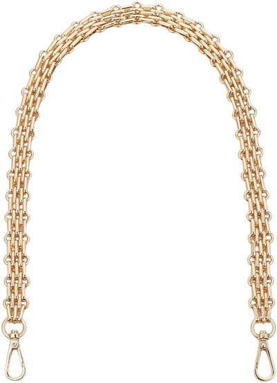 Verguld Metalen Ketting Tasriem Verstelbare Verlenging voor Handtas Schoudertas 60 cm