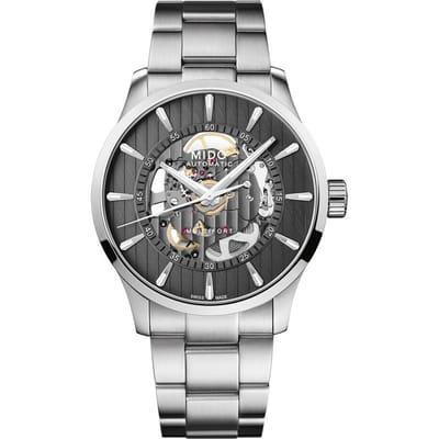 MIDO Multifort M0384361106100 Multifort Skeleton Vertigo Horloge