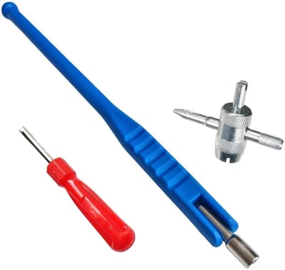 Store_8 - Ventiel Trekker Set - 3-delige Auto Reparatie Tool Kit - Voor Tire Valve Onderhoud - Inclusief Handgereedschap - Efficiënt en Betrouwbaar...