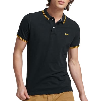 Superdry - Maat M Vintage Tipped Poloshirt Mannen