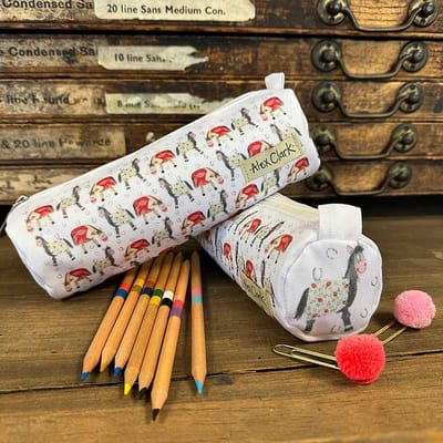 Alex Clark Pencil Case ~ Pennen etui Paarden 'Horses'