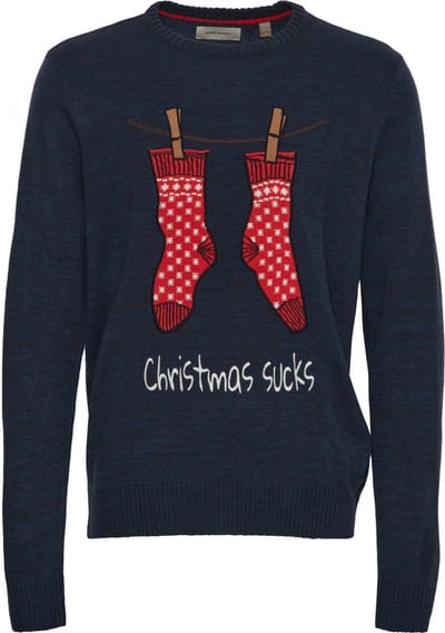 Blend He Christmas pullover Heren Trui - Maat M
