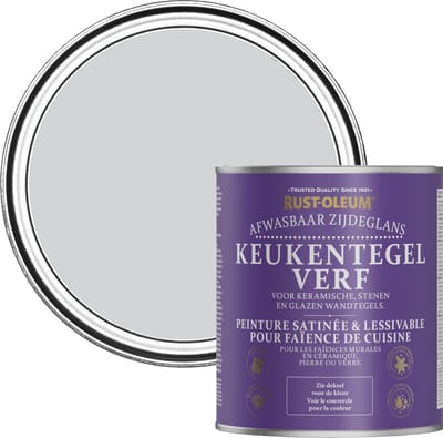 Rust-Oleum Lichtpaars Keukentegelverf Zijdeglans - Schaduw Lila 750ml