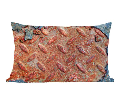 Sierkussens - Kussentjes Woonkamer - 50x30 cm - Diamantplaat - Beton - Roest - Vintage