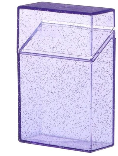Gadgetpoint - Sigarettenhouder - Opbergbox - Sigarettendoosje - Sigaretten opberg doos - Plastic Kunststof - Paars