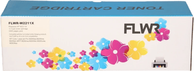 FLWR HP 207X cyaan (Compatible XXL)