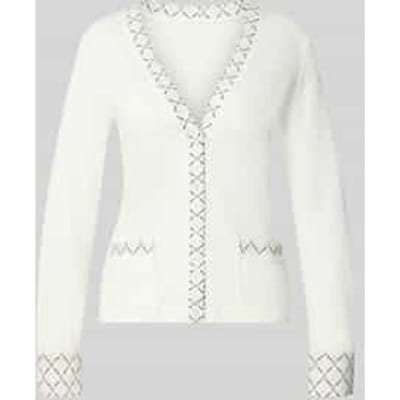 Vest met V-hals en knoopsluiting