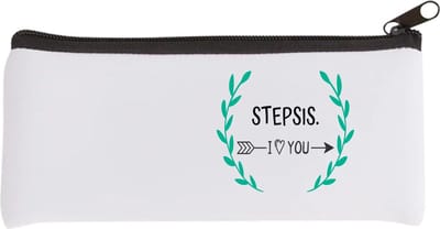 Akyol - stepsis i love you Etui - Zus - de liefste stiefzus - verjaardag - cadeautje voor zus - zus artikelen - kado - geschenk - 20 bij 9 cm